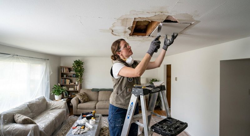 Apartment Ceiling Repair in Olathe, KS