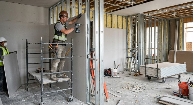 Gypsum Board Installation in Littleton, CO