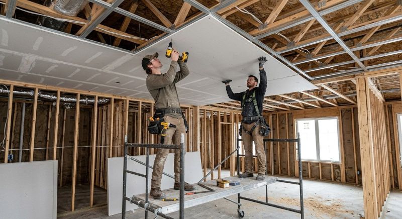 House Drywall Installation in Olathe, KS