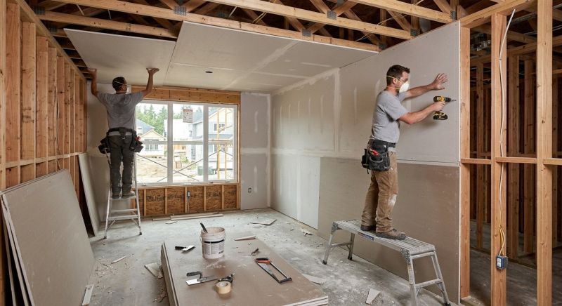 Kitchen Drywall Installation in Overland Park, KS