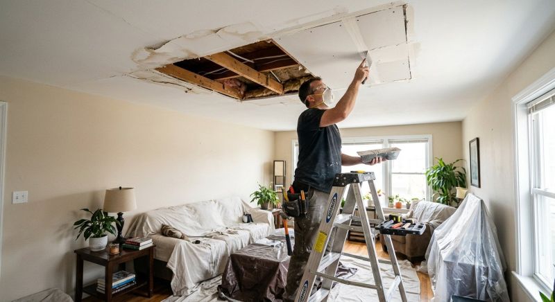 Kitchen Drywall Repair in Conroe, TX