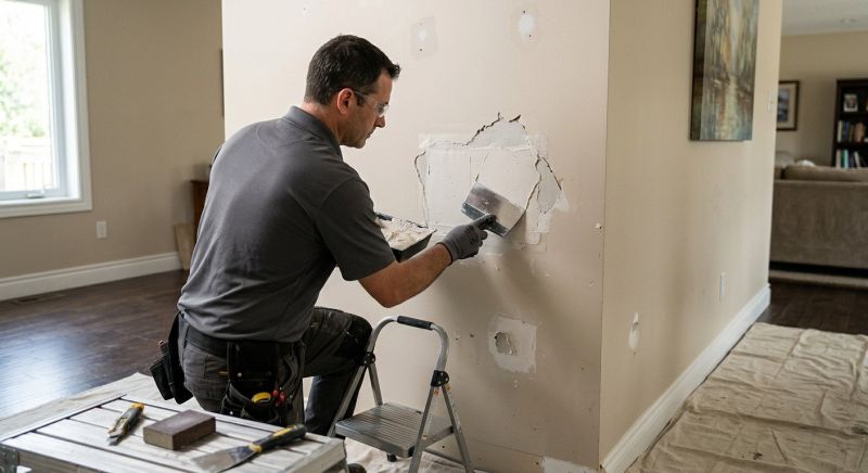 Wallboard Repair in Alpharetta, GA