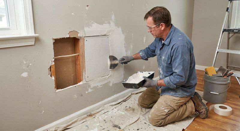 Wallboard Repair in Conroe, TX