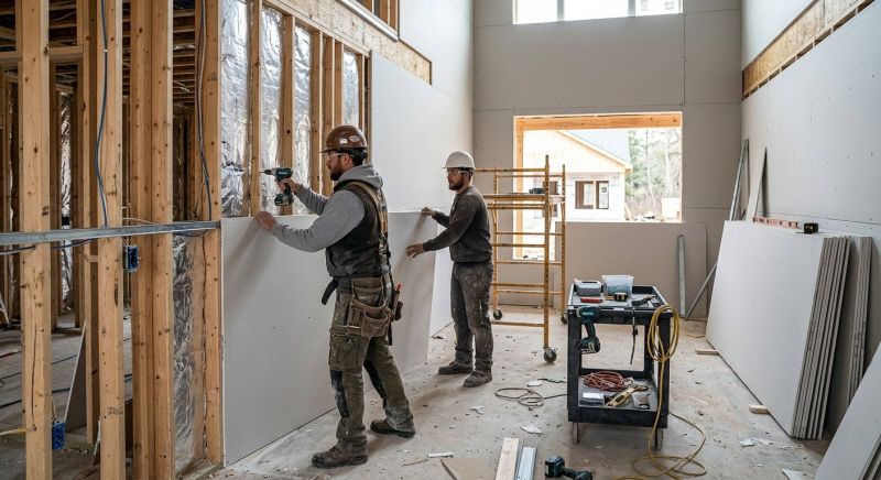 House Drywall Installation in Alpharetta, GA